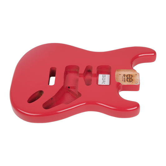 AE Guitars® S-Style Alder Replacement Guitar Body Fire Engine Red