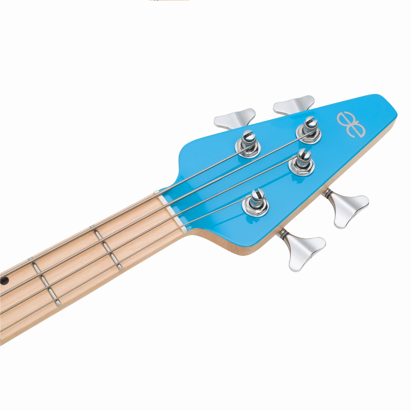 Allen Eden Guitars Nova IV Electric Bass Guitar Robbin's Egg Blue