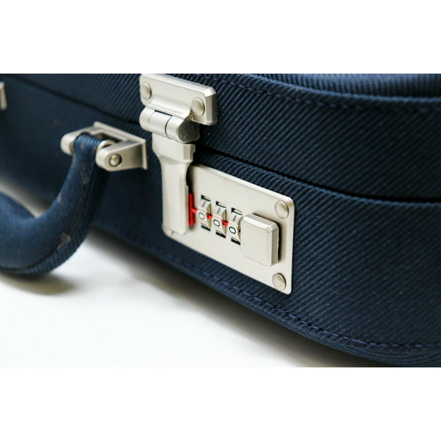 4 Microphone Carrying Case Mic Instrument Storage Portable Flight Box Blue Color