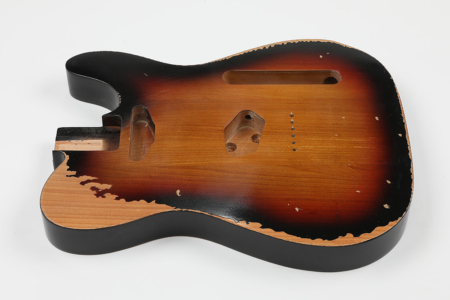 AE Guitars® T-Style Alder Replacement Guitar Body Relic Nitro Top Sunburst