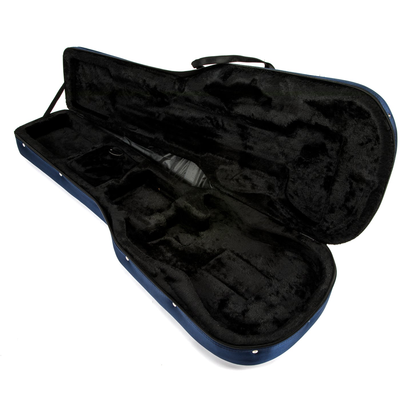 Allen Eden Deluxe Mystic Blue Soft Padded Guitar Case For Electric Guitar