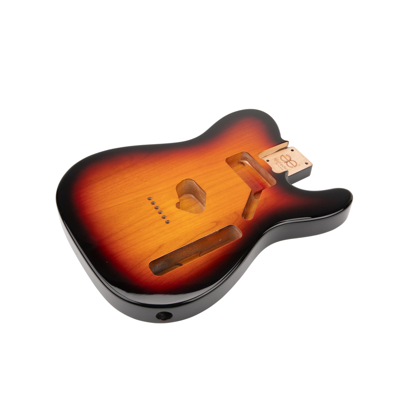 AE Guitars® T-Style Alder Replacement Guitar Body Nitro Base Sunburst