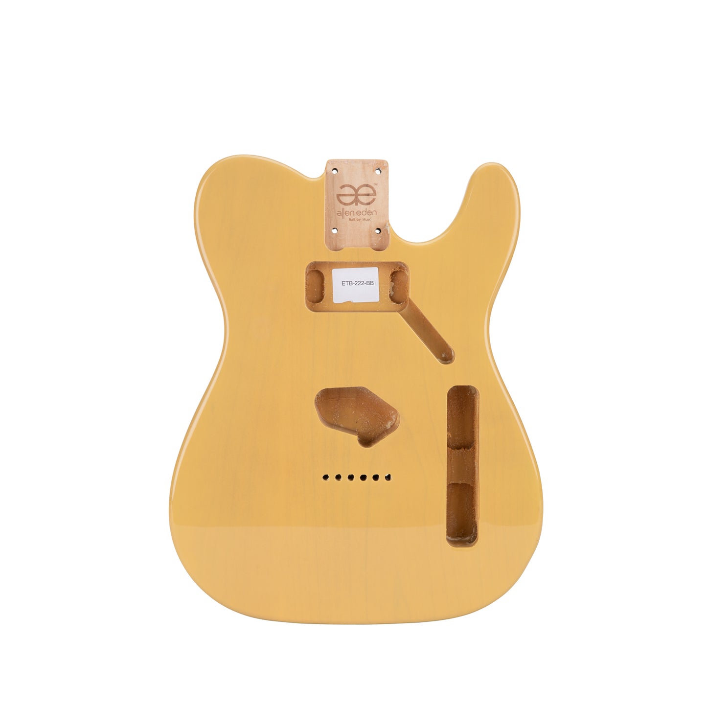 AE Guitars® T-Style Alder Replacement Guitar Body Butterscotch Blonde