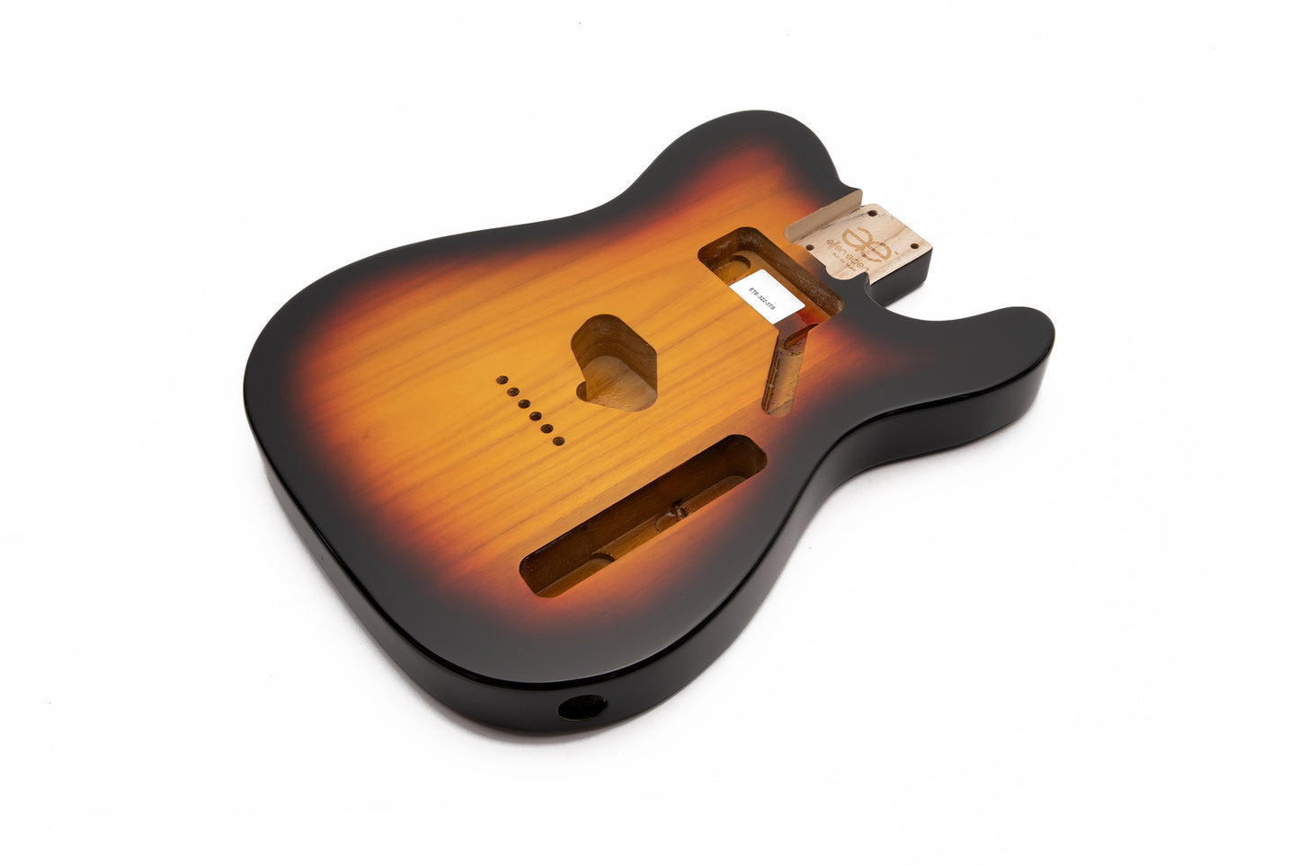 AE Guitars® T-Style Paulownia Replacement Guitar Body 3 Tone Sunburst