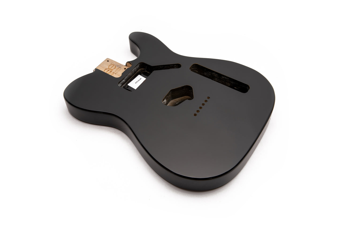 AE Guitars® T-Style Paulownia Replacement Guitar Body Black