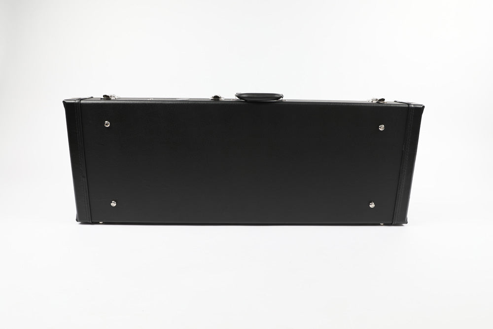 Allen Eden Black / Leopard Hard Shell Guitar Case for Strat / Tele Styles