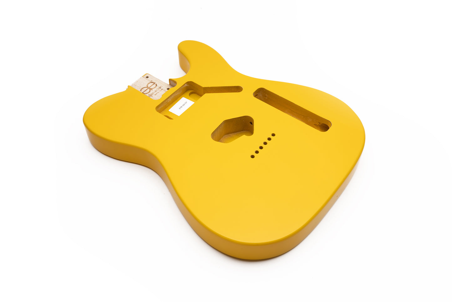 AE Guitars® T-Style Paulownia Replacement Guitar Body Graffiti Yellow