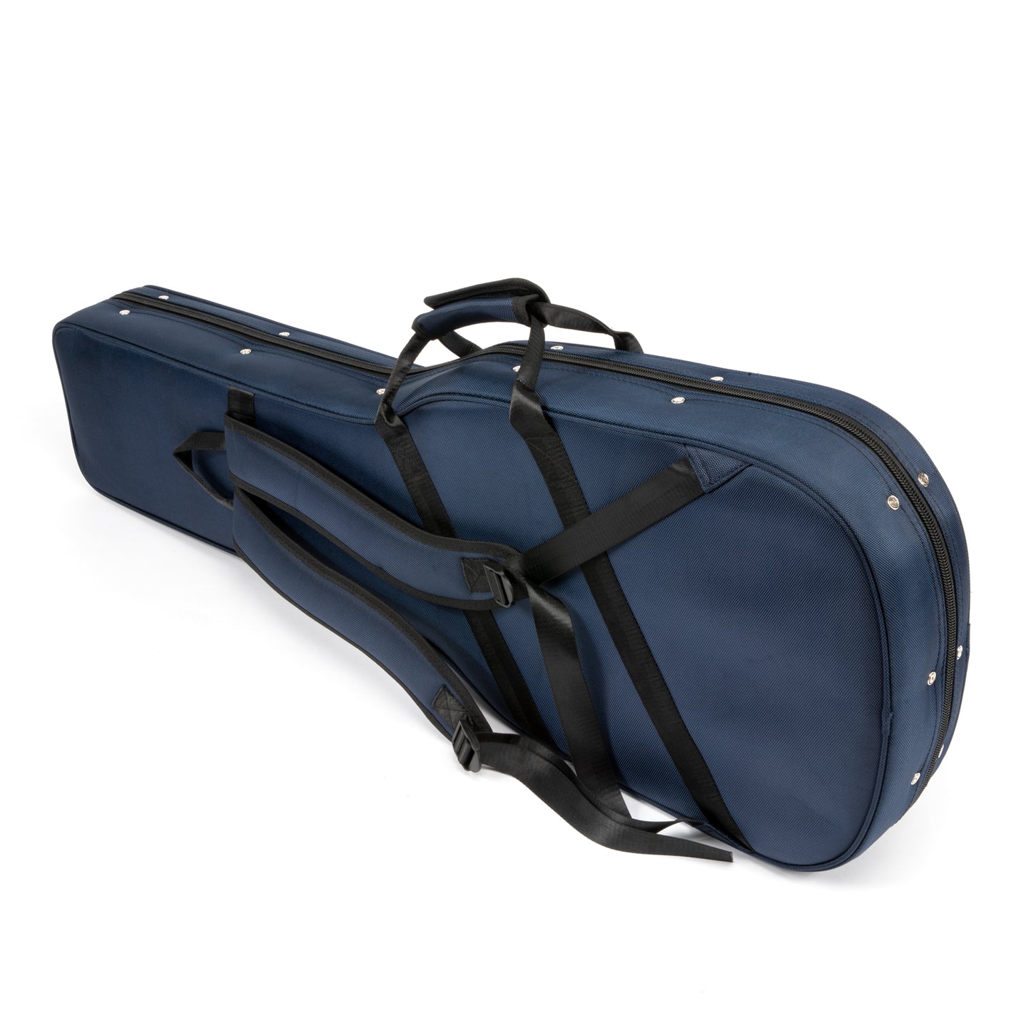 Allen Eden Deluxe Mystic Blue Soft Padded Guitar Case For Electric Guitar