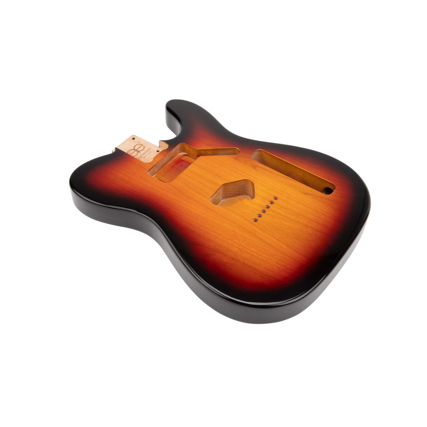 AE Guitars® T-Style Alder Replacement Guitar Body Nitro Base Sunburst