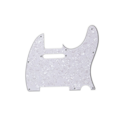 AE Guitars® S Tele 3-PLY WP/B/W White Pearl Pickguard