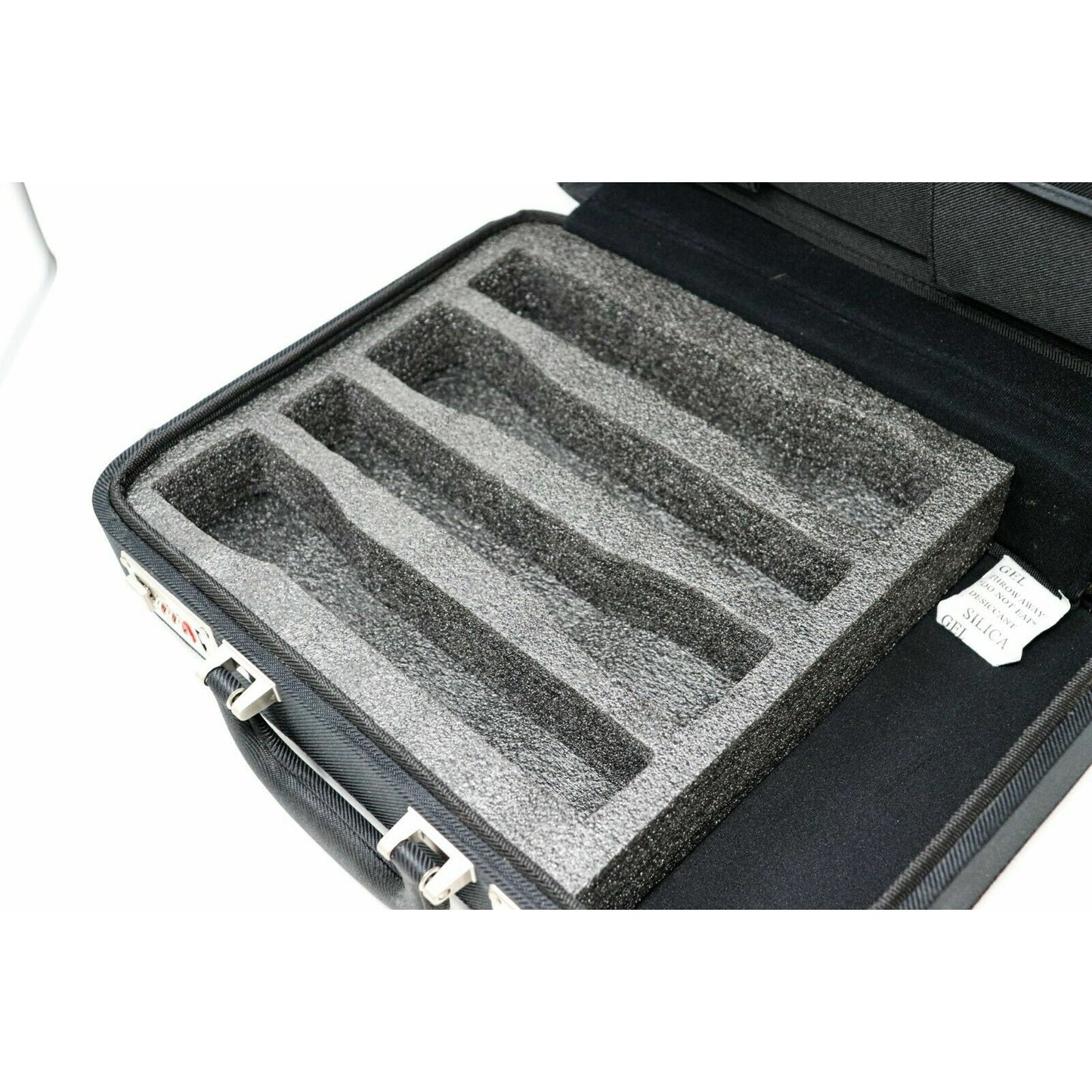 4 Microphone Carrying Case Mic Instrument Storage Portable Flight Box