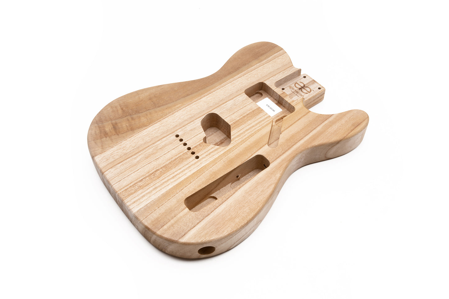 AE Guitars® T-Style Paulownia Replacement Guitar Body Natural Satin