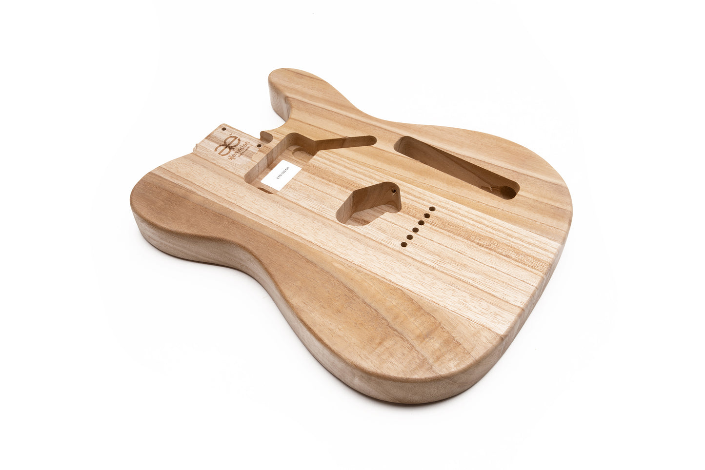 AE Guitars® T-Style Paulownia Replacement Guitar Body Natural Satin