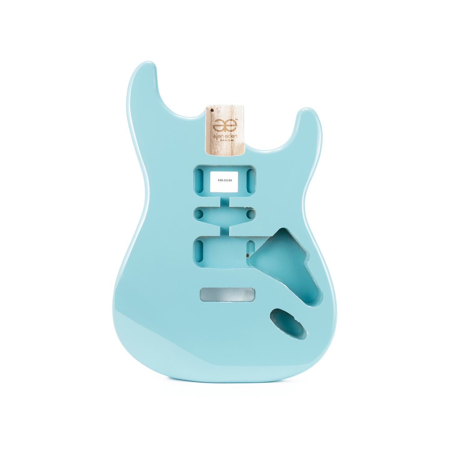 AE Guitars® S-Style Paulownia Replacement Guitar Body Sonic Blue
