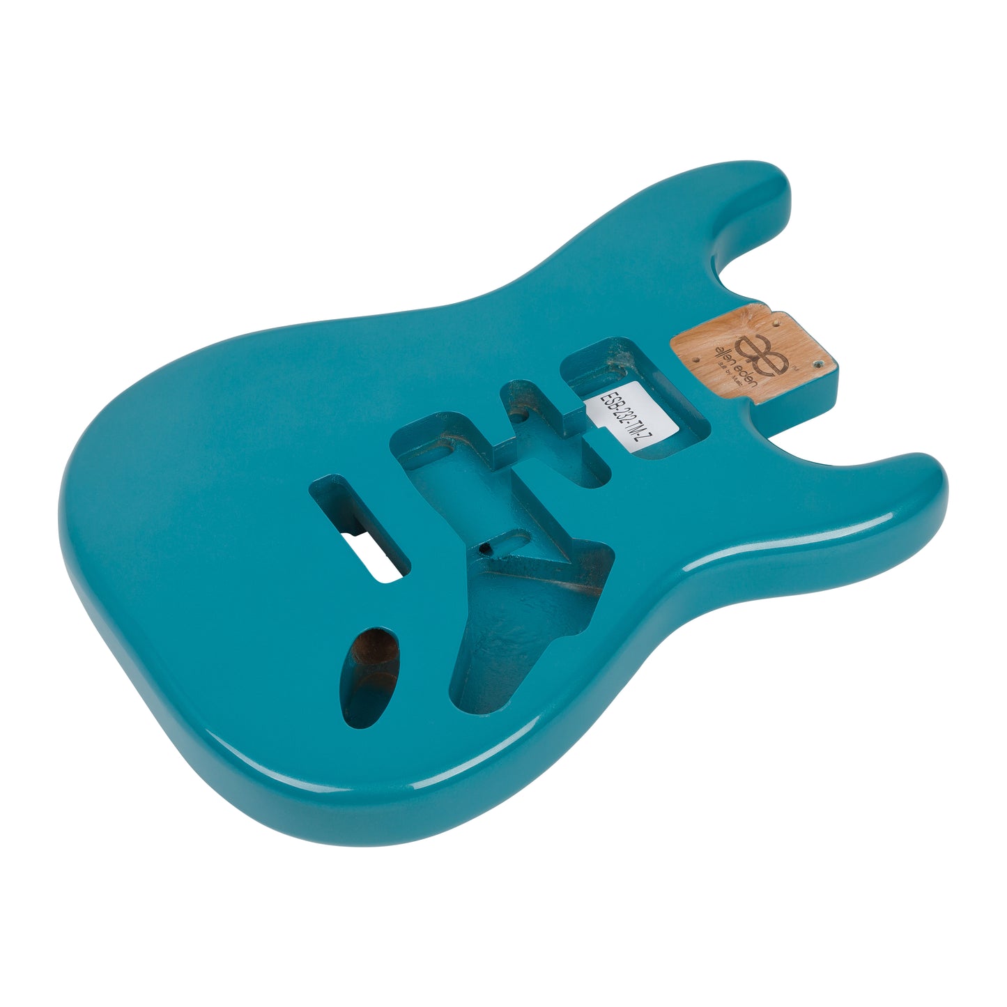 AE Guitars® S-Style Alder Replacement Guitar Body Turqoise Metallic