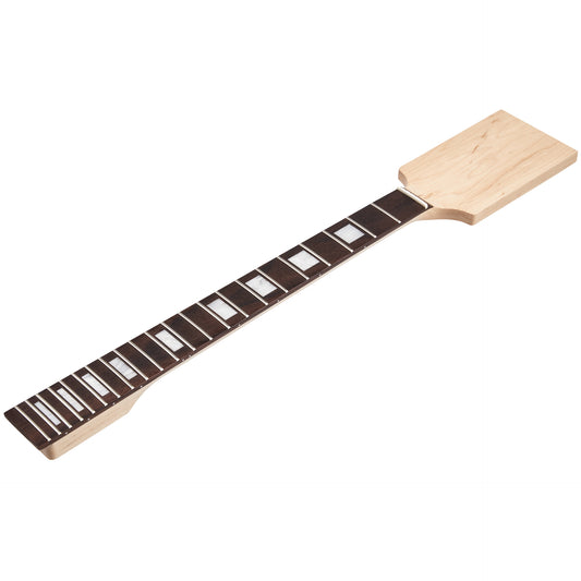 AE Guitars® T-Style Paddle Guitar Neck 22 Frets Maple Block Inlay