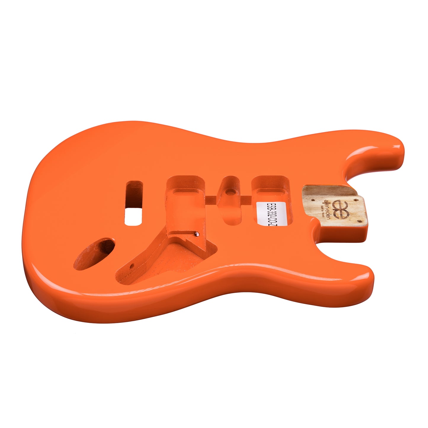 AE Guitars® S-Style Paulownia Replacement Guitar Body Capri Orange