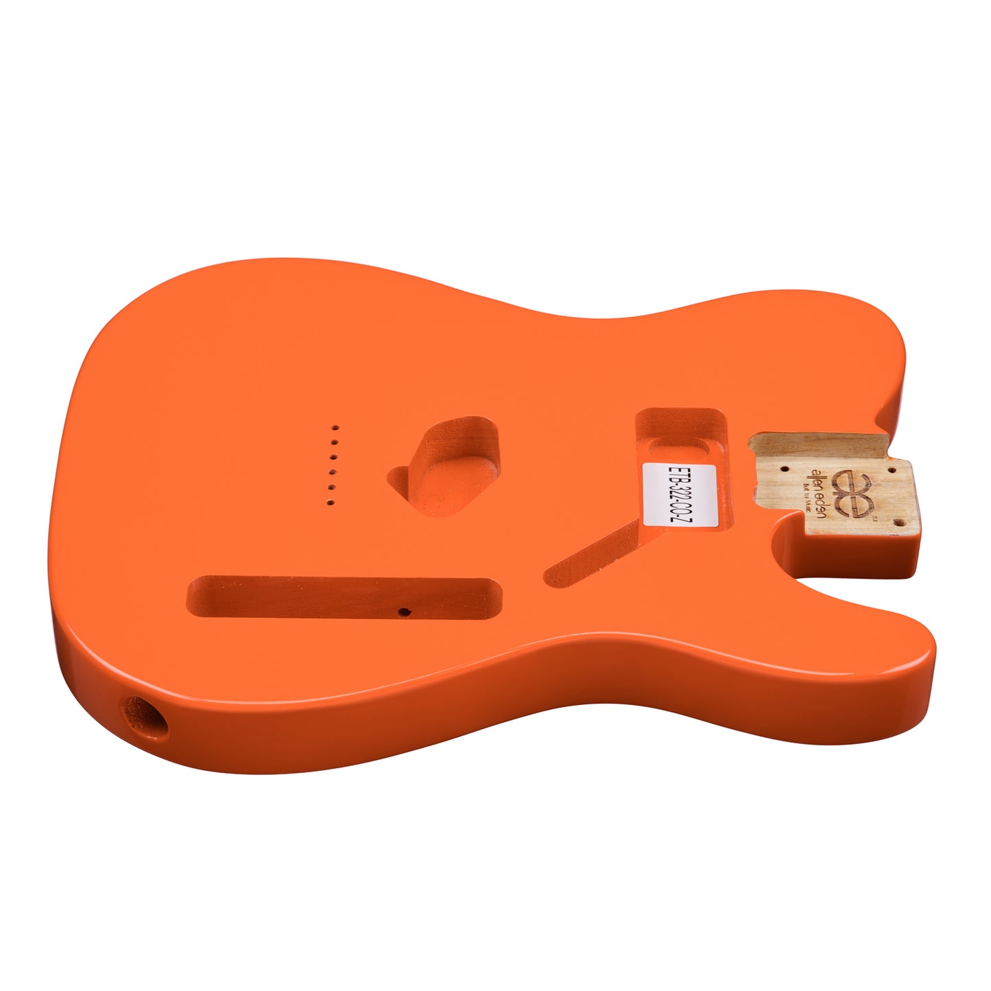 AE Guitars® T-Style Paulownia Replacement Guitar Body Capri Orange