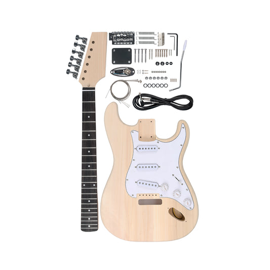 AE Guitars® Build Series Complete Guitar Kit Natural Finish
