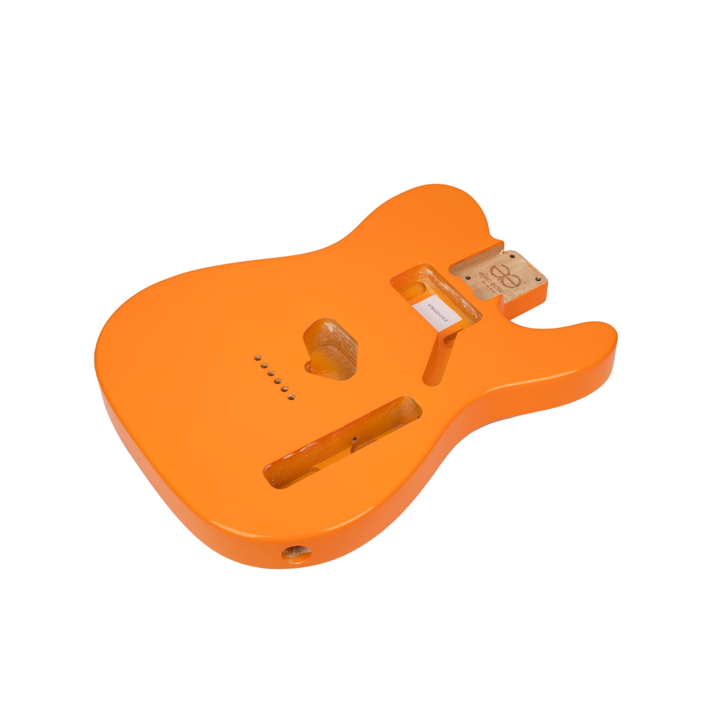 AE Guitars® T-Style Alder Replacement Guitar Body Capri Orange
