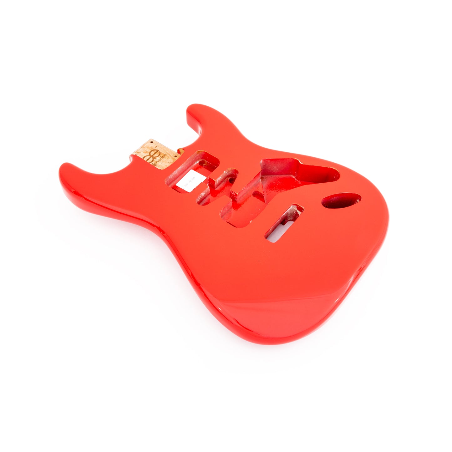 AE Guitars® S-Style Alder Replacement Guitar Body Fire Engine Red