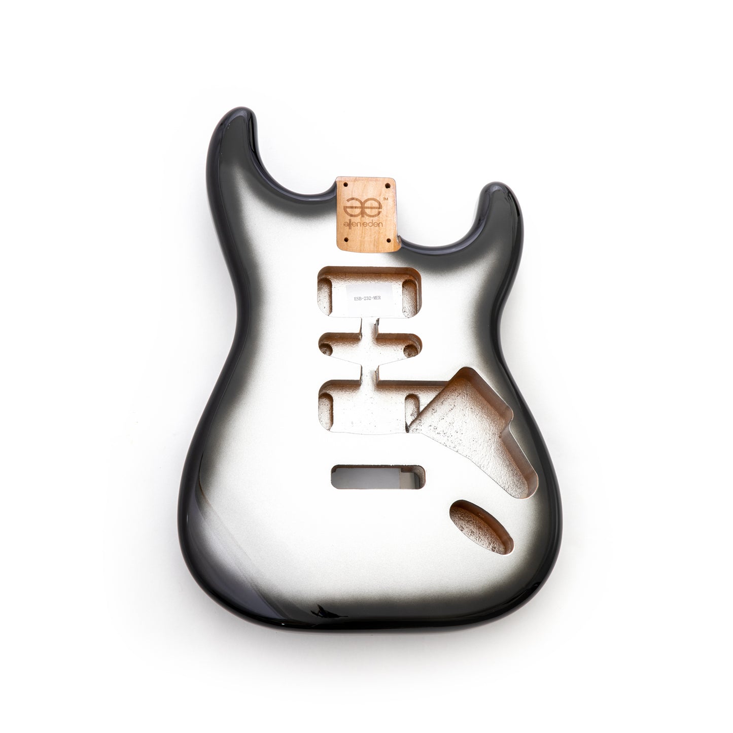 AE Guitars® S-Style Alder Replacement Guitar Body Mercury