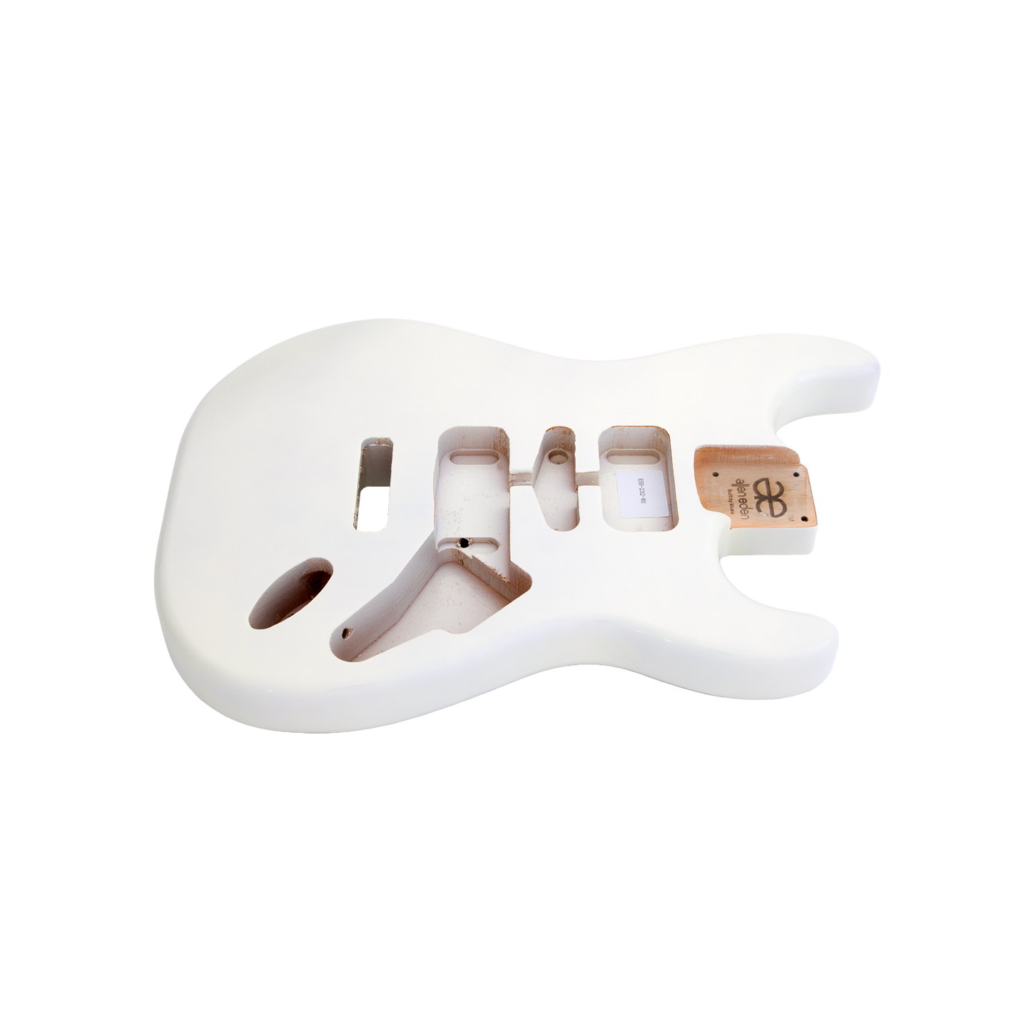 AE Guitars® S-Style Alder Replacement Guitar Body White