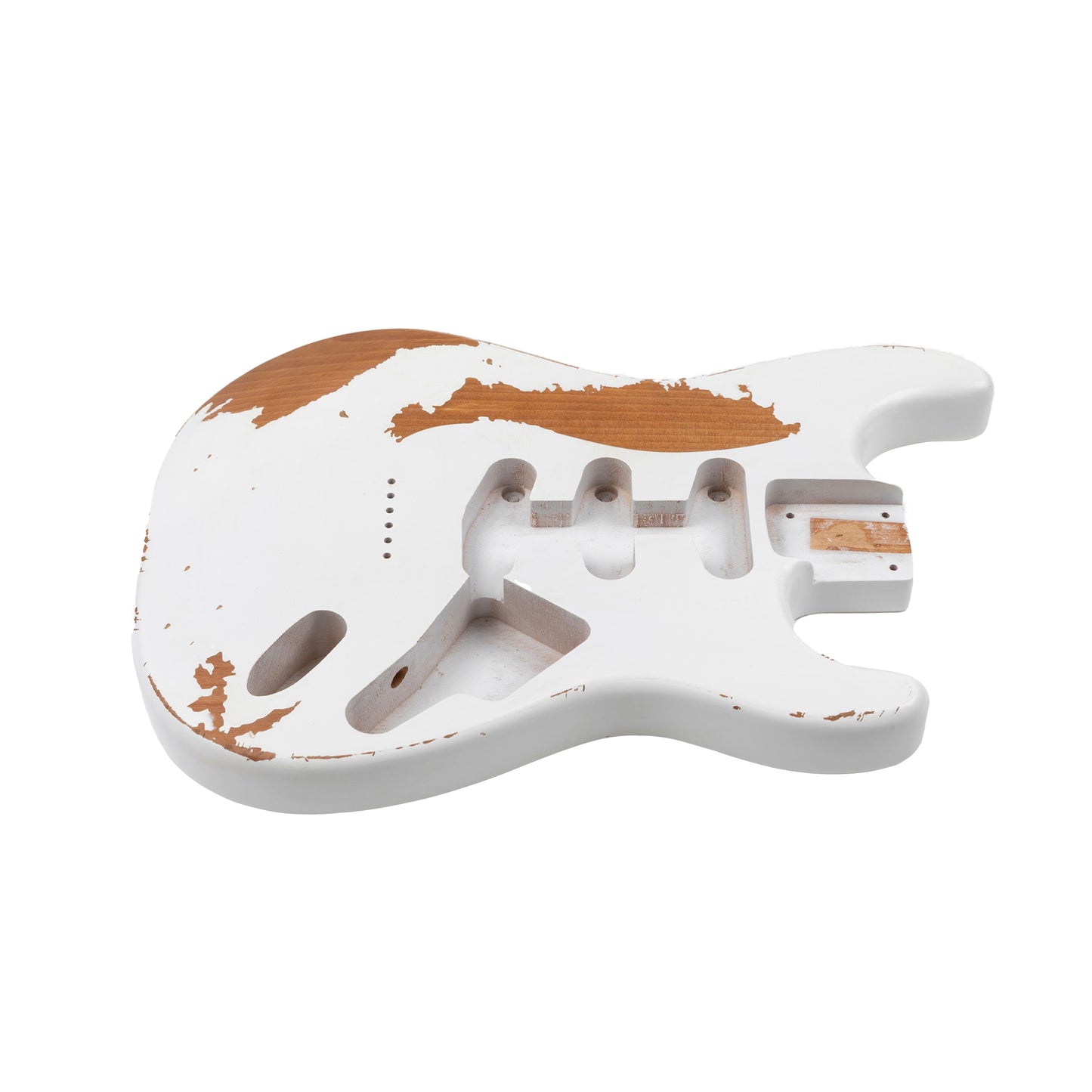 AE Guitars® Artifact Series Replacement Hardtail Guitar Body - Antique White