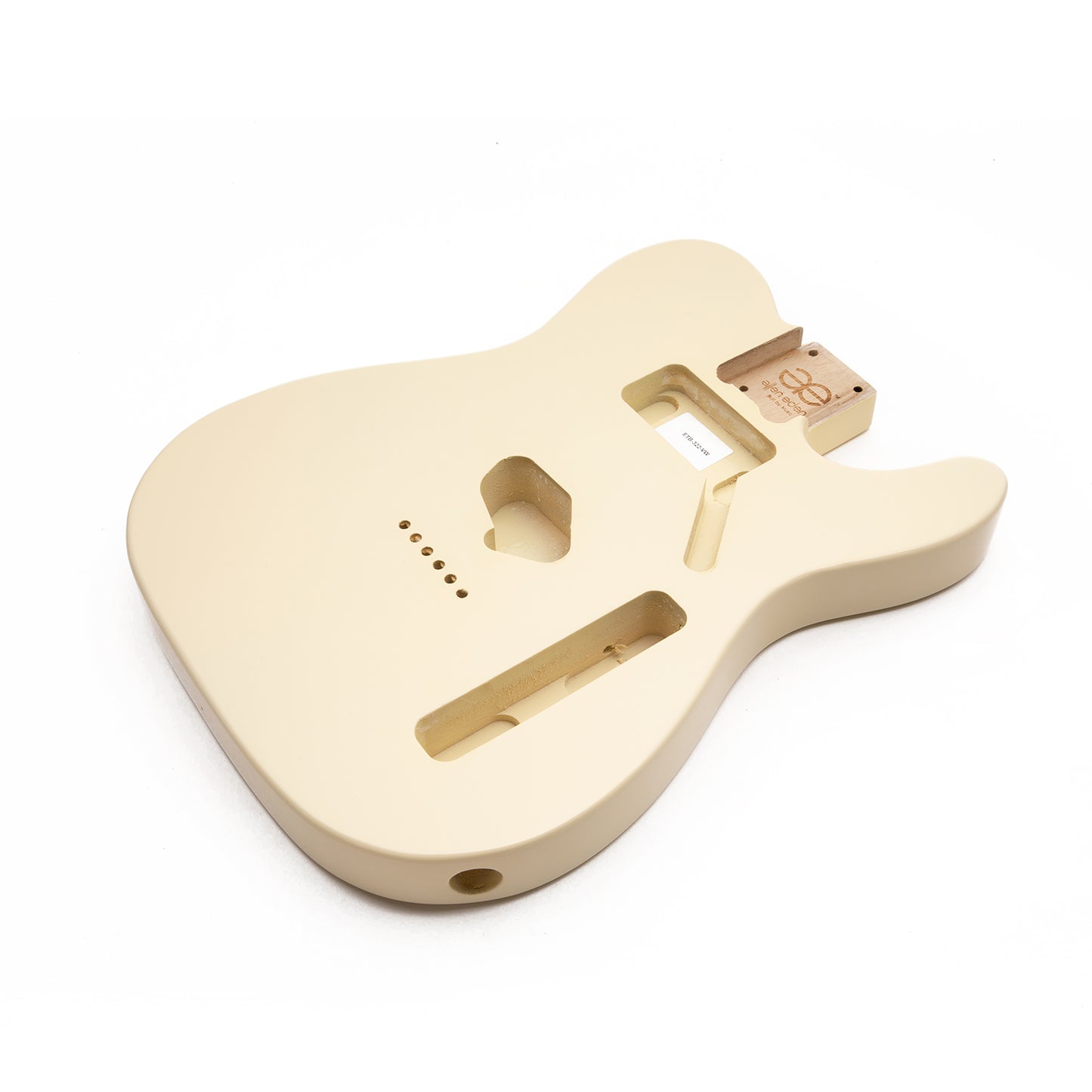 AE Guitars® T-Style Paulownia Replacement Guitar Body Vintage White