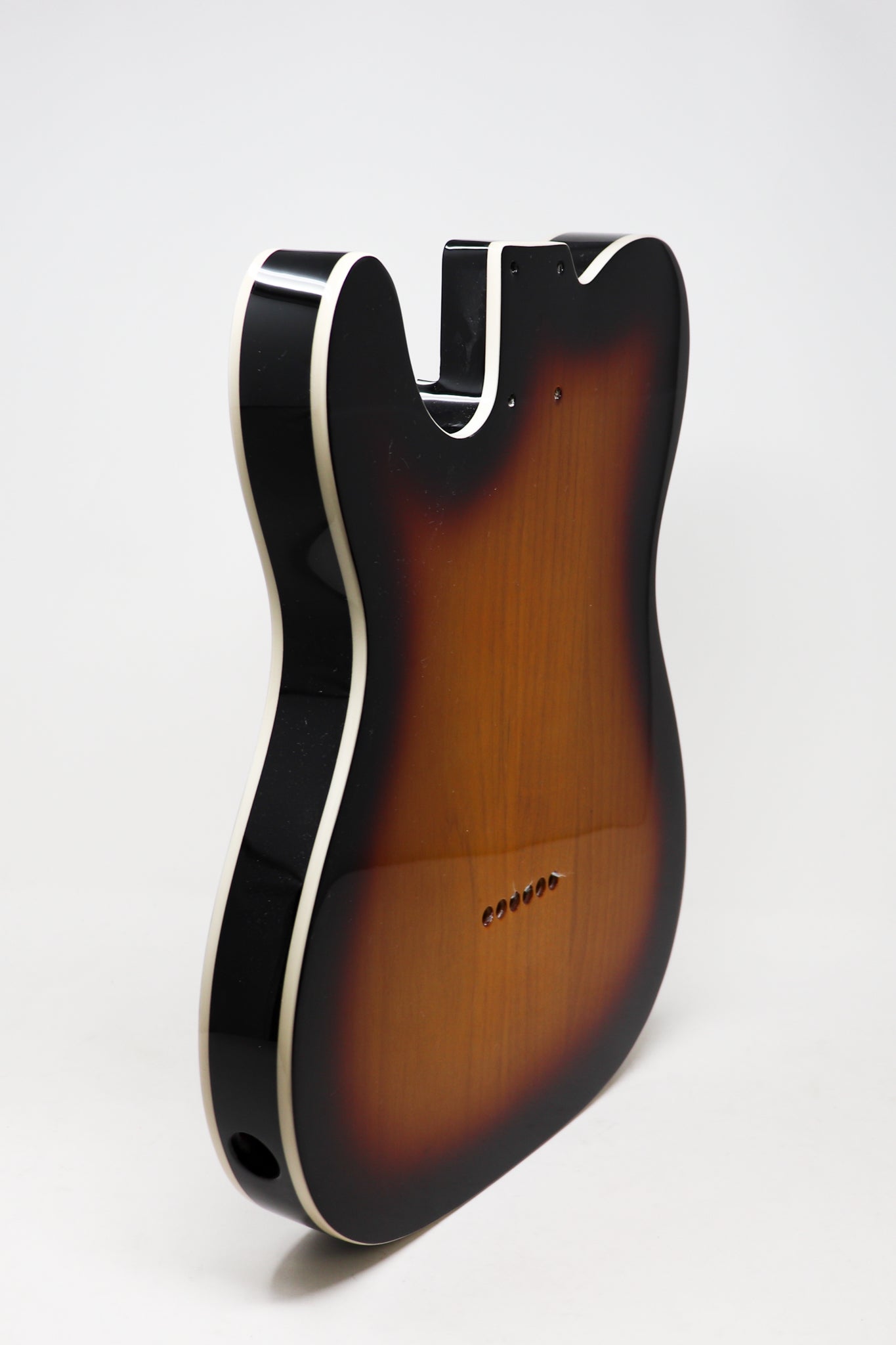 AE Guitars® T-Style Alder Replacement Guitar Body Dark Sunburst with Binding